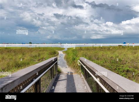 Siesta Key Beach In Sarasota Florida Usa Stock Photo Alamy