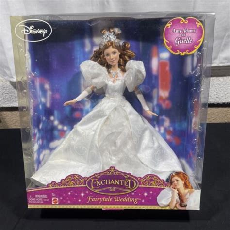 Disney Enchanted Fairytale Wedding Amy Adams As Giselle Mattel L Ebay