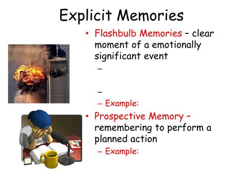 Explicit Memory