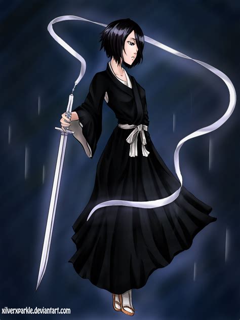 Rukia Kuchiki By Xilverxparkle On Deviantart