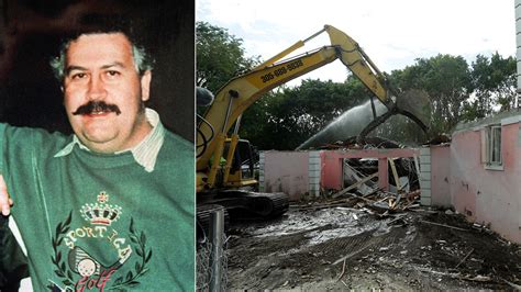 Demolition Begins On Florida Mansion Owned By Pablo Escobar Abc7 Los