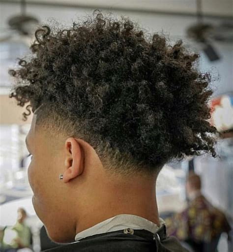 30 Taper Fade Curly Afro Fashion Style