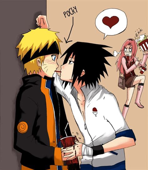Naruto And Sasuke Kissing Wallpaper Naruto Fandom
