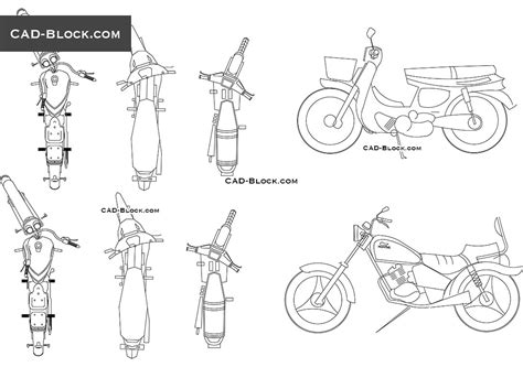I would recommend practicing drawing something several times from different angles and positions so you understand the form in a completely 3d sense. free motorcycle dwg 9 Things You Won't Miss Out If You ...