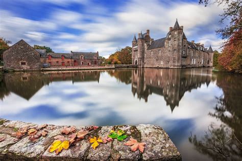 4 out of 5 stars. France, Castle, Reflection, Building, Water Wallpapers HD ...