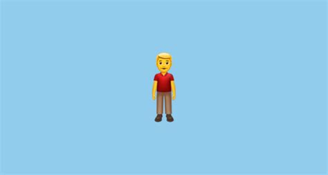 🧍‍♂️ Man Standing Emoji