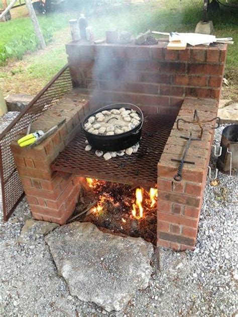Build Your Own Brick Barbecue Brick Bbq Brick Grill