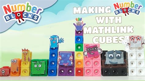 Making Numberblocks With Mathlink Cubes Diy Numberblo