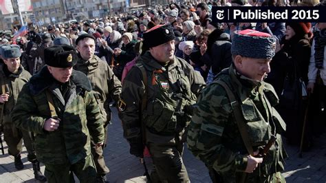 Ukraine Rebels Celebrate Their Taking Of Debaltseve The New York Times