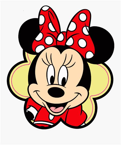Minnie Face Png Minnie Mouse Png Free Transparent Clipart Clipartkey