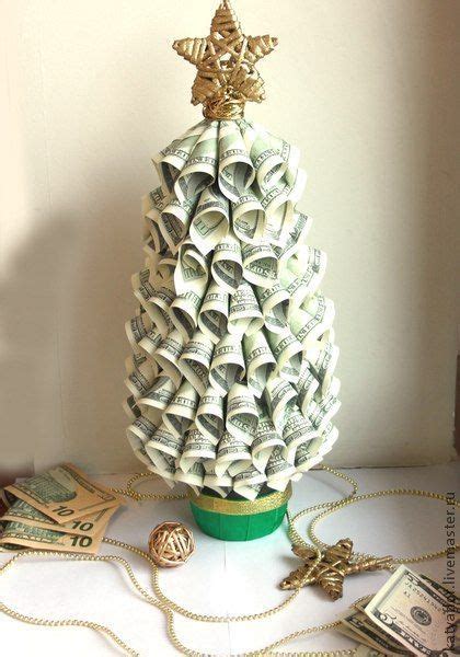 I know christmas is a long way off, but i made a christmas tree money tree you might like, i used foam and pins, was about $40 (including the money). What is the coolest Christmas tree? - Quora