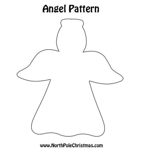 Angel 4 Pattern Print Christmas Angels Christmas Crafts Paper