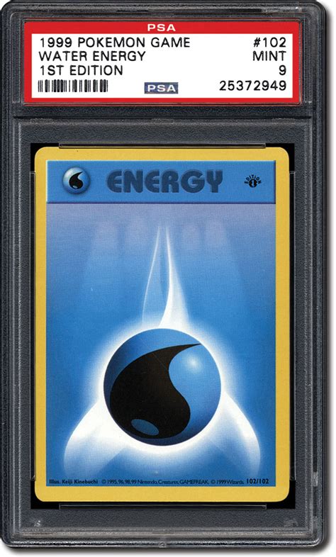 Pokemon Energy Cards Set Pokemon Card 1st Edition Shadowless Energy