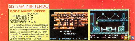 Code Name Viper Vgdb Vídeo Game Data Base
