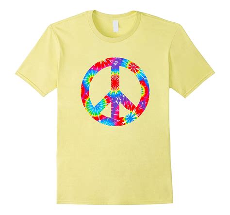 Tie Dye Flower Peace Sign T Shirt Hippy T Shirt Managatee