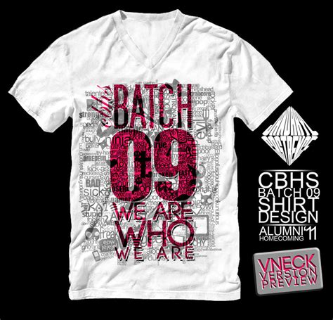 Cbhs Batch 09 Shirt Vneck Pre By Jdbc Encore On Deviantart
