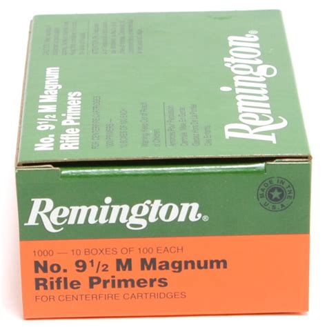 Buy Remington 9 12m Large Rifle Magnum Primers 1000