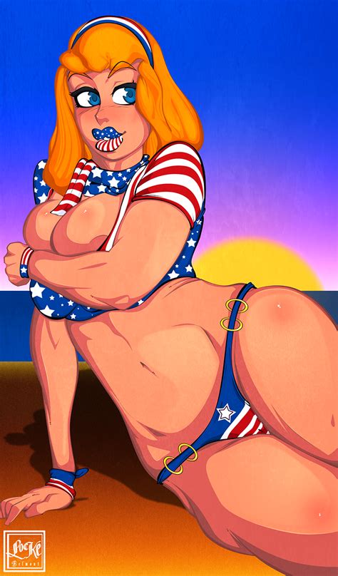Rule 34 1girls American Flag American Flag Bikini Beach Bikini