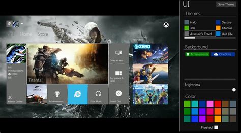 Xbox One Custom Homescreen Update Conceptualized Slashgear