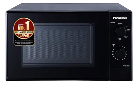 Panasonic 20l Solo Microwave Oven Nn Sm25jbfdgblack