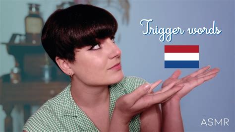 Asmr Trying To Speak Dutch I Whisper Trigger Words In Your Ears Close Up Accent Youtube