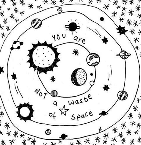 Coloring pages of space in 2020 space coloring pages planet. grunge, cute, quotes, pale, tumblr, aesthetic, draws, sun ...