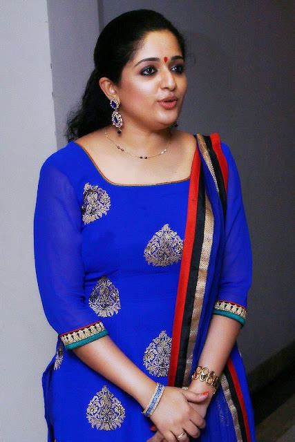 Kavya Madhvans Blue Churidar Cute New Photo Gallery Large Images