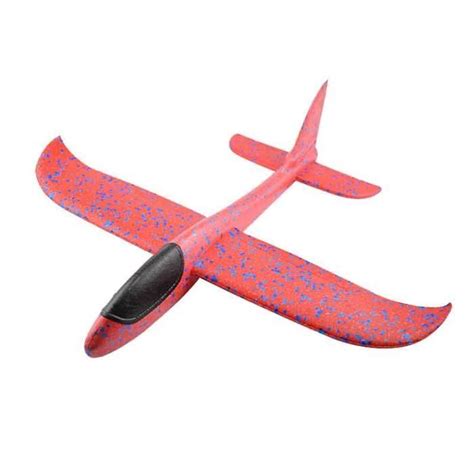 Avion Lancer En Mousse Rouge Aihontai Mod Le R Duit Pour Enfant De