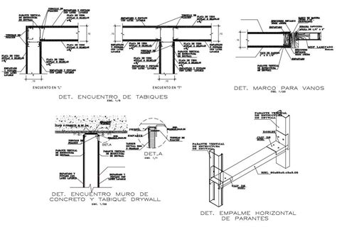 Autocad Drawing Details Of Steel Structure Gaseratings