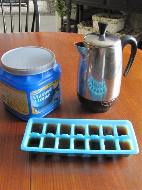 Sew Many Ways Iced Coffee Cubes