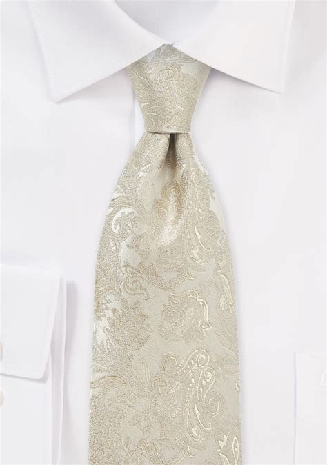 Elegant Silk Tie In Golden Champagne Bows N Ties Com