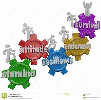 Resilience Stamina Enduring Survival Attitude March Clipart