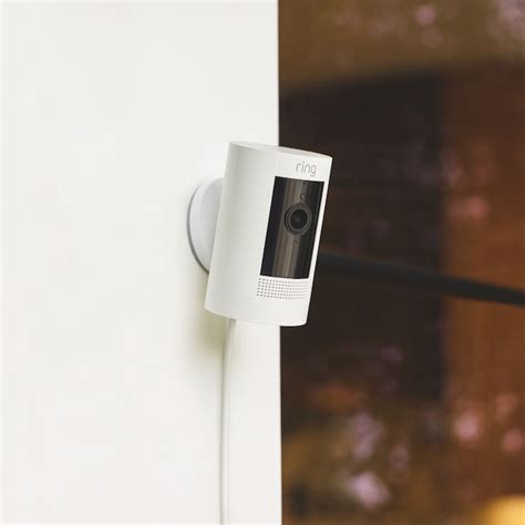 Ring Stick Up Cam Plug In Indooroutdoor Smart Security Wifi Video