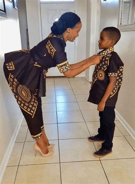 Mother And Son African Outfits Mothersj