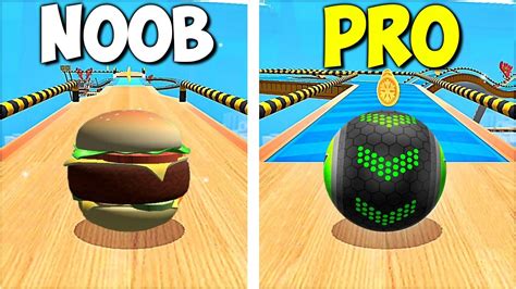 Noob Vs Pro Going Balls Speedrun Gameplay Level 114 Youtube