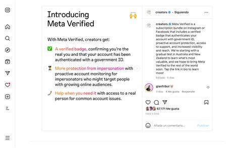 Instagram Meta Verified Qué Es
