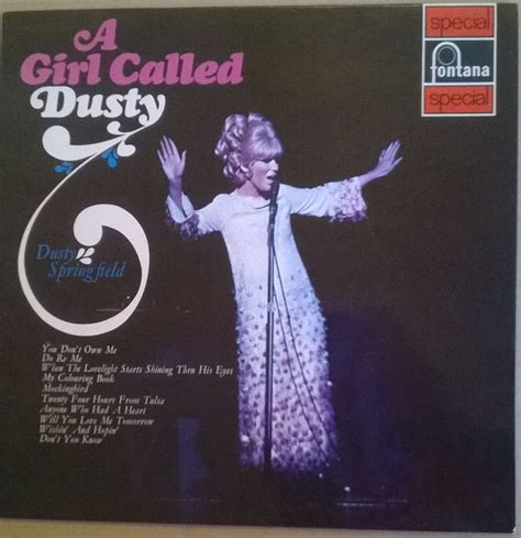 Dusty Springfield A Girl Called Dusty 1970 Vinyl