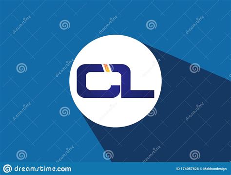 C L Initial Letter Logo Design Creative Modern Letters Vector Icon