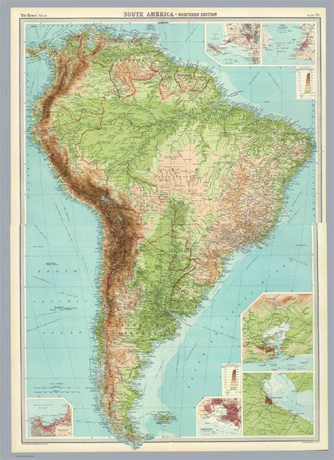 South America Geography Map