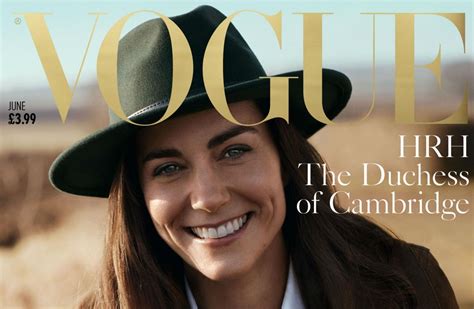 Kate Middleton Duchess Of Cambridge Is Vogue Cover Star For Magazines