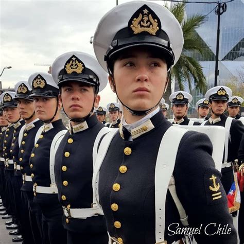 Chile Navy Uniforms Military Style For Women