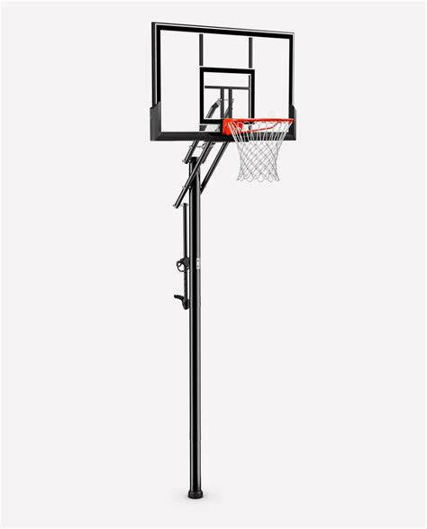 Spalding Nba 88355 In Ground Adjustable Basketball Hoop