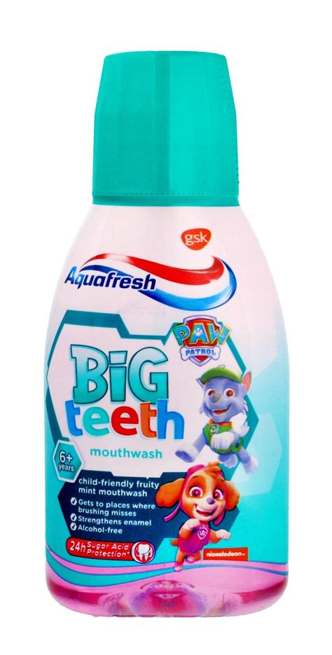 Aquafresh Big Teeth Mouthwash Płyn Do Płukania 13458376575 Allegropl