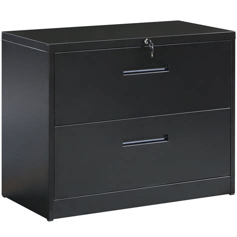 Lateral File Cabinet With 2 Drawers Modern Simple Filing Cabinet Fits