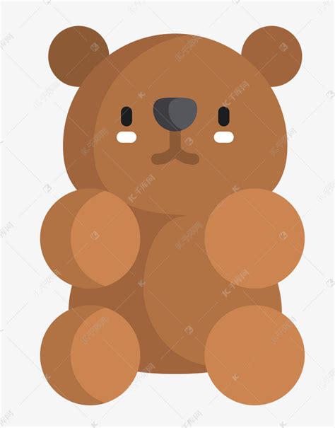 棕色小熊玩偶素材图片免费下载 千库网