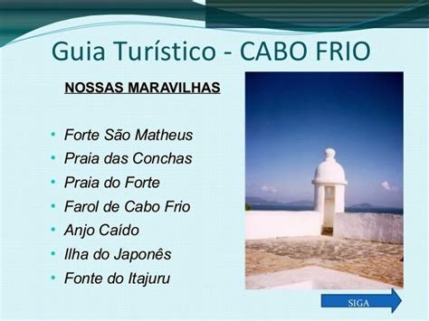 Cabo Frio Compartilha Objetos De Aprendizagem Guia Turístico