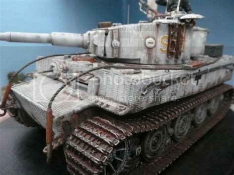 Tiger 1 With Winter Camo Updated Photos Finnished