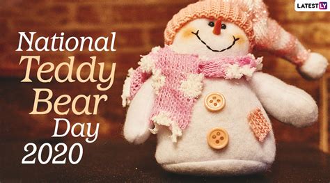 National Teddy Bear Day 2020 Hd Images And Wallpapers For Free Download