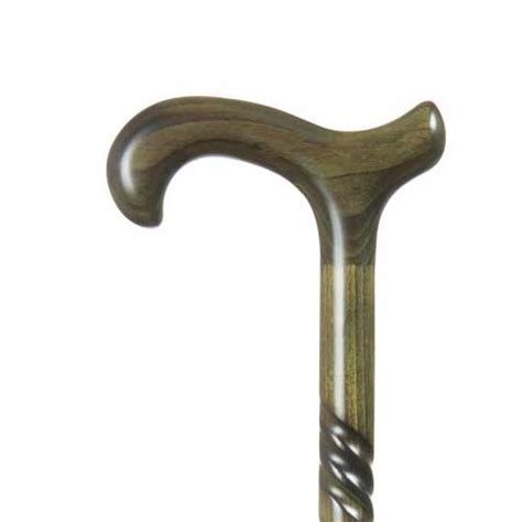 Spiral Beech Derby Green Gents Code 3241 The Walking Stick Store Classic Canes Folding