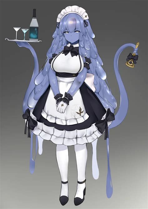 Slime Maid Original Animemaids Anime Character Design Character Art Fantasy Character Design